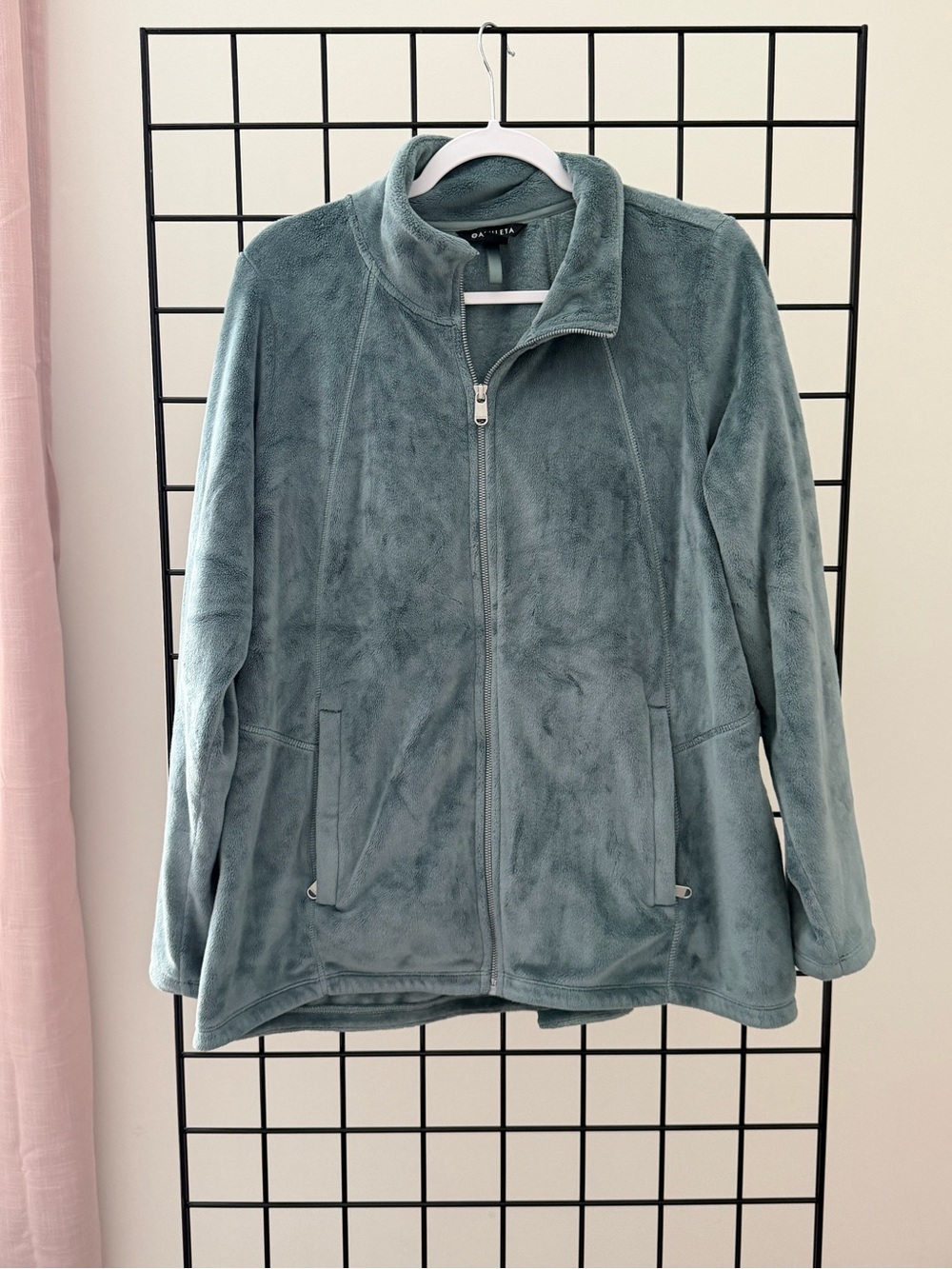 Athleta Seafoam Plush Full-Zip Jacket